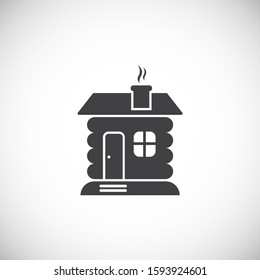 Winter related icon. illustration for web or app usage. Abstract icon