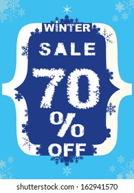 Winter sale.