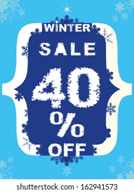 Winter sale.