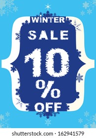 Winter sale.