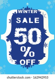Winter sale.
