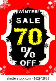 Winter sale.