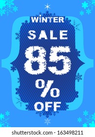 Winter sale.