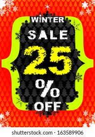 Winter sale.