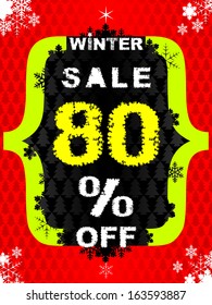 Winter sale.