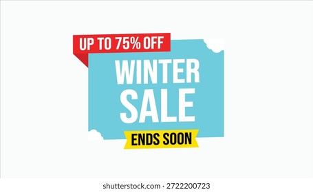 Winter-Verkauf bis zu 75% Rabatt endet bald begrenzte Zeit Rabatt-Banner
