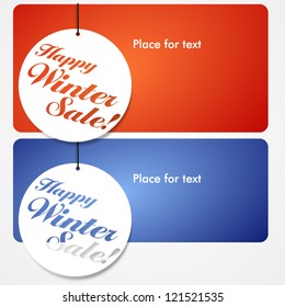 Winter Sale Advertising