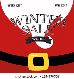 winter sale - banner
