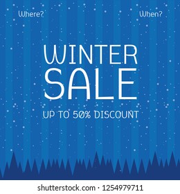 winter sale - banner