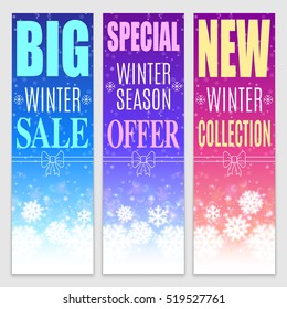 Winter Sale Banners