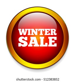 winter sale button