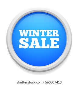 winter sale button