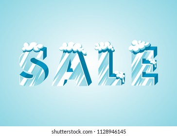 Winter Sale ice