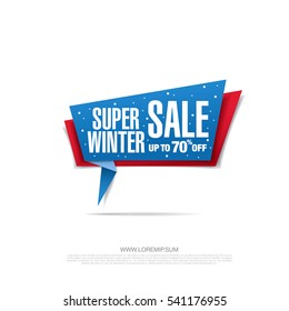 winter sale icon