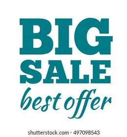 Winter sale label. Badge. Logotype of winter sale.