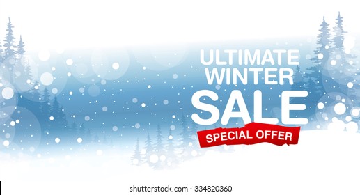 Winter Sale Poster