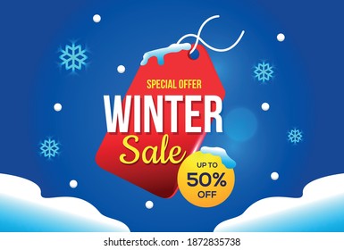  winter sale special offer promotion