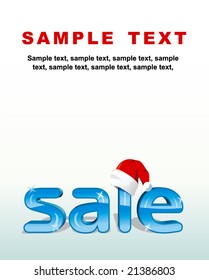 winter sale vector