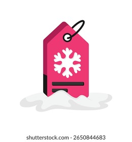 Icono de estilo de Vector de venta de invierno. Archivo Eps 10