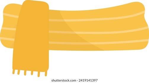 Ilustración vectorial de ropa de estropajo de invierno