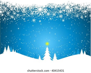 Winter scene