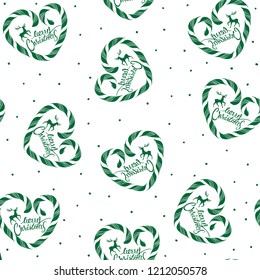 Winter seamless Christmas pattern for design packaging paper, postcard, print and textiles.
