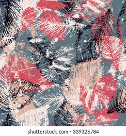 Winter seamless pattern.