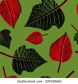 Winter seamless pattern.