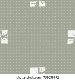 Winter Seamless Pattern with Christmas Gift Boxes. Wrapped Boxes with Stripes and Bows Flat Vector on Color Background for Gift Wrapping Paper, Christmas Greeting Card, Invitations