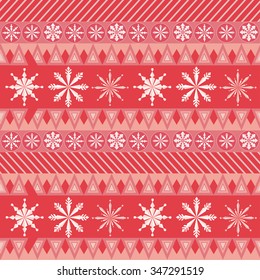 Winter seamless pattern. Pattern for Christmas or New year cards.