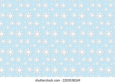 Winter seamless pattern with christmas trees, spruce woods on white background. Surface design for wrapping, giftwrap, textile, fabric, paperand scrapbook  wallpaper
