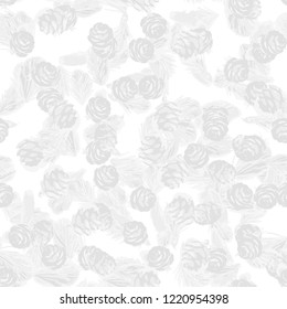 Winter seamless pattern. Christmas wallpapers, background for printing on paper, scrapbooking, patchwork, fabric, gift wrap. Vector illustration 