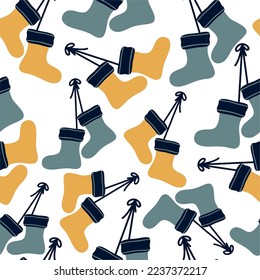 Winter seamless Pattern. Hq for web and print use.