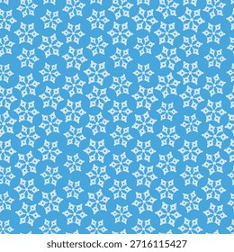 Invierno sin patrón con copos de nieve, fondo de vacaciones. Ilustración vectorial para tela, Fondo de pantalla textil, carteles, papel de regalo. Ilustración vectorial de Navidades. Cayendo nieve.