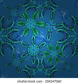 winter seamless with snowflakes.eps10 