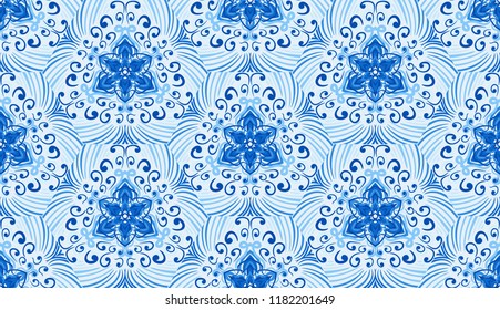 Winter seamless texture. Frost patterns. A gift for the New Year and Christmas.