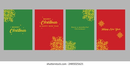 winter season background, Flat stories template, chirstmas greeting illustration
