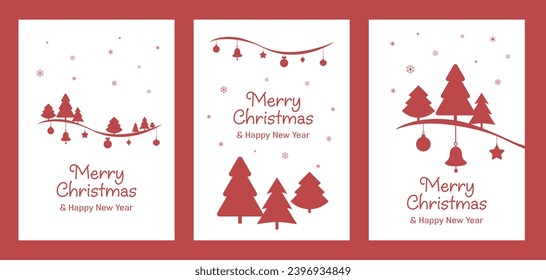 Winter season background. Seamless vector illustration.