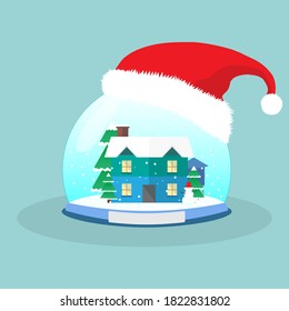 Winter Season Christmas Glass Ball