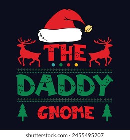 Winter Season And Christmas T-shirt Design