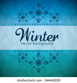 winter season design, vector illustration eps10 graphic