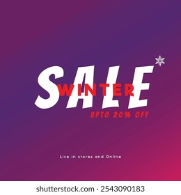 Winter Season Sale - Upto 20% off 