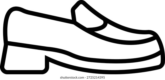 Ícone de sapato de inverno, representando calçado de tempo frio para neve e uso ao ar livre. Ideal para moda, design sazonal, uma silhueta sólida, comércio eletrônico, aplicativos, web, infográficos e projetos de varejo.