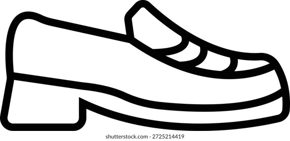 Ícone de sapato de inverno, representando calçado de tempo frio para neve e uso ao ar livre. Ideal para moda, design sazonal, uma silhueta sólida, comércio eletrônico, aplicativos, web, infográficos e projetos de varejo.