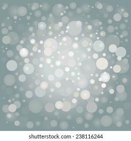 winter silver background