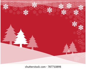 winter snow background