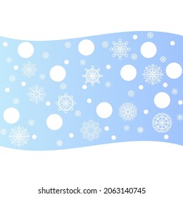 Winter snow background. Abstract template shining colorful illustration with snowflakes. Pattern for new year and christmas. Magic snowfall banner.