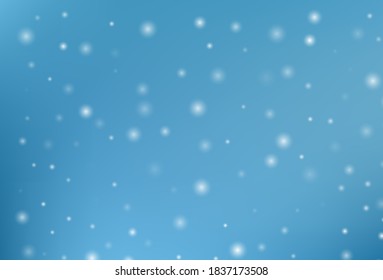 Winter snow background. Falling snowflake.