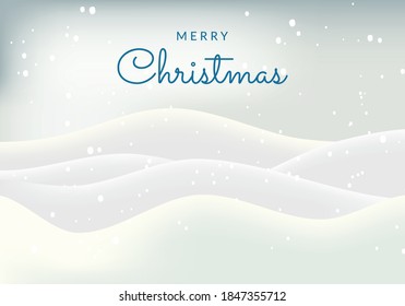 Winter snow christmas vector graphic design background