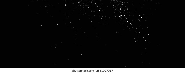 Winter snow flakes. Realistic falling snow snowflakes winter background